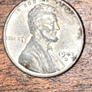 1943D Steel Wheat Penny